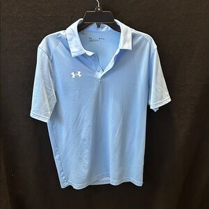 Under Armour Men's Sky Blue Polo Shirt